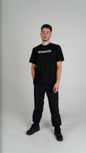 Load image into Gallery viewer, Black Double Logo T Shirt